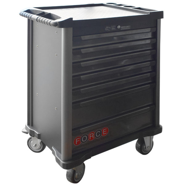 PRACTICAL 7-DRAWER TROLLEY (BLACK)