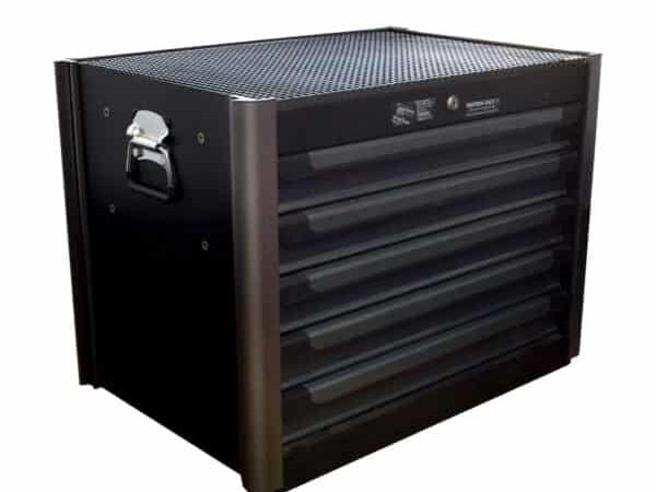 PRACTICAL 5-DRAWER TOOL BOX (BLACK)