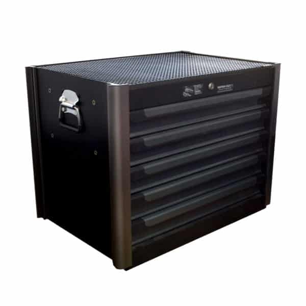 PRACTICAL 5-DRAWER TOOL BOX (BLACK)