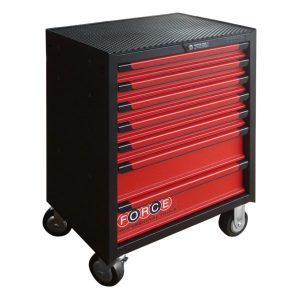 7-DRAWER TROLLEY W/337 TOOLS (RED & BLACK)