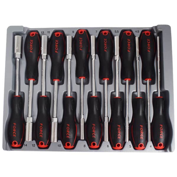 13PC HEX SOCKET DRIVER SET 4-14MM