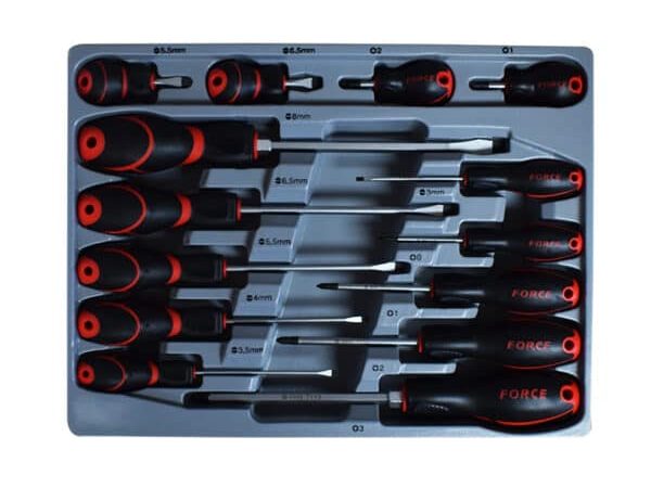14PC SCREWDRIVER SET SLOTTED & PHILLIPS