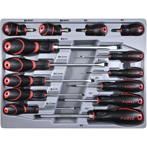 41PC SCREWDRIVER & L KEY SET (EVA)