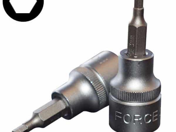 3/8"DR. HEX SOCKET BIT 3MM 50MML