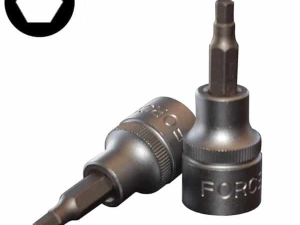 3/8"DR. HEX SOCKET BIT 4MM 50MML