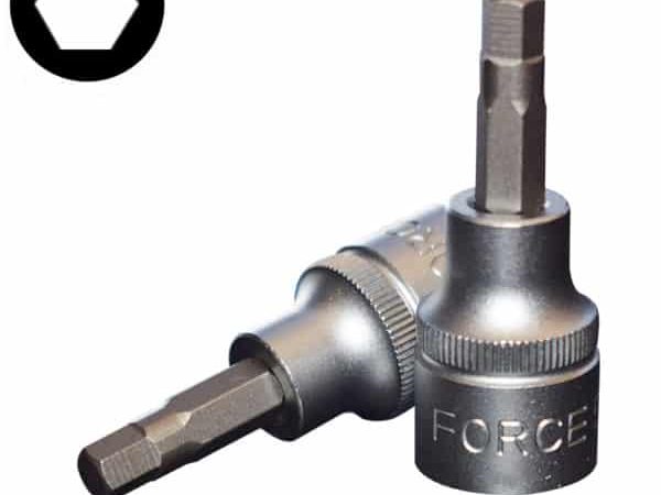 3/8"DR. HEX SOCKET BIT 5.5MM 50MML