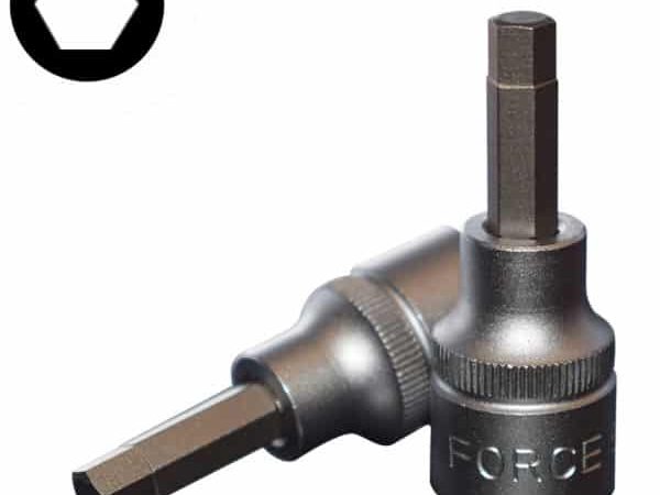 3/8"DR. HEX SOCKET BIT 6MM 50MML