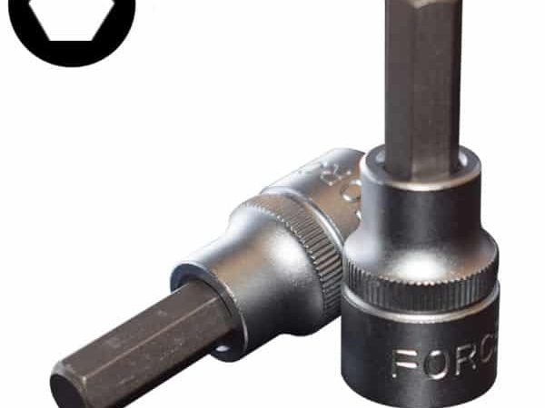 3/8"DR. HEX SOCKET BIT 8MM 50MML