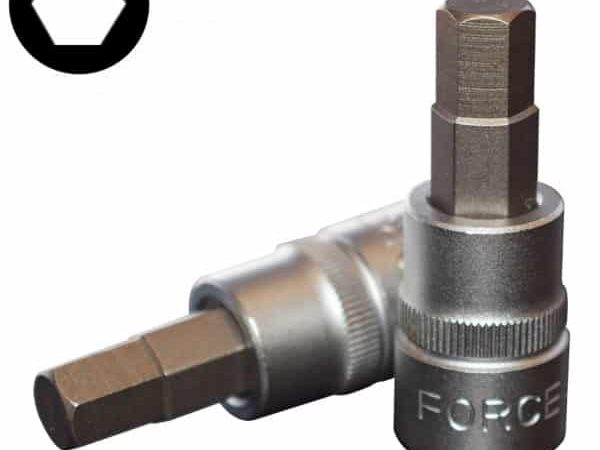 3/8"DR. HEX SOCKET BIT 9MM 50MML