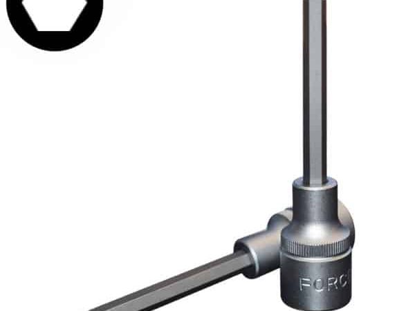 1/2"DR. HEX SOCKET BIT 6MM 80MML