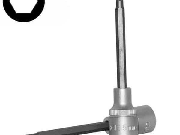 1/2"DR. HEX SOCKET BIT 5MM 110MML