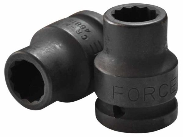 3/4"DR. 12PT. FLANK IMPACT SOCKET 22MM 50MML
