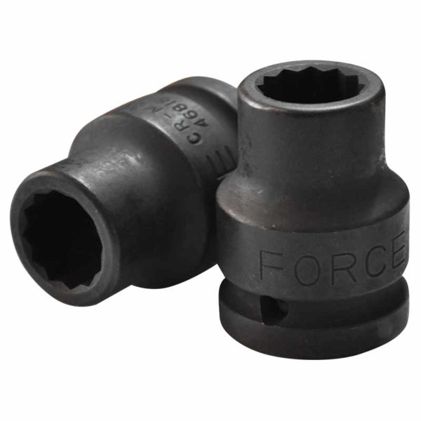 3/4"DR. 12PT. FLANK IMPACT SOCKET 22MM 50MML