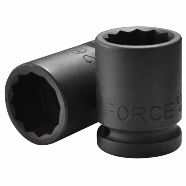 3/4"DR. 12PT. FLANK IMPACT SOCKET 24MM 50MML