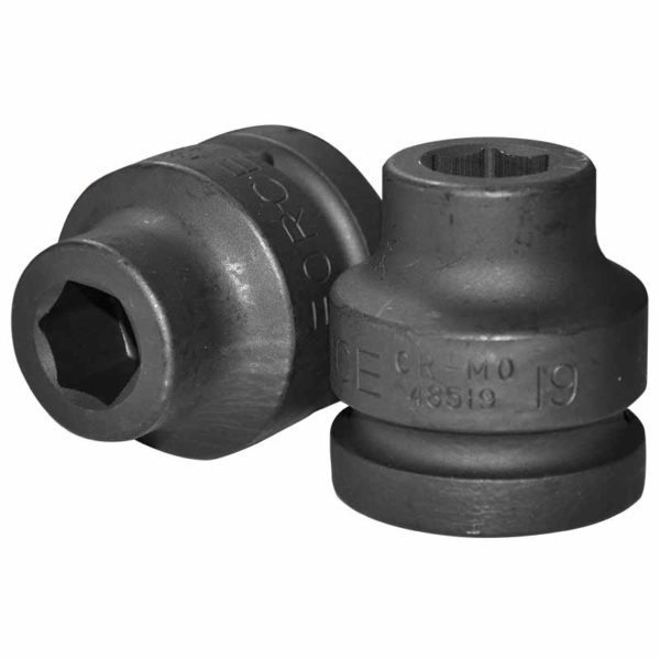 1"DR. 6PT. FLANK IMPACT SOCKET 17MM 58MML