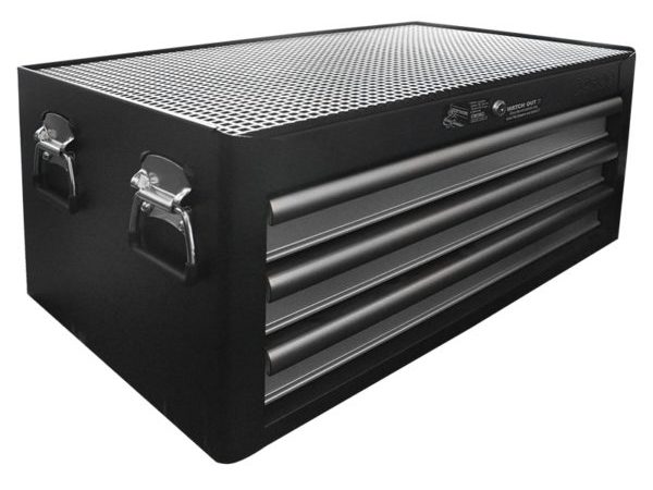 3-DRAWER TOOL CABINET BLACK
