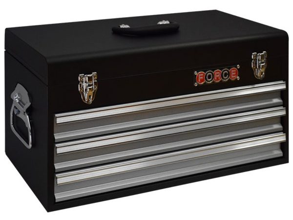 3DRAWERS TOOL LOCKABLE CHEST W/TOP LID (B)