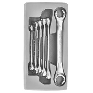 6PC FLARE NUT WRENCH SET (8-X10-17X19MM)