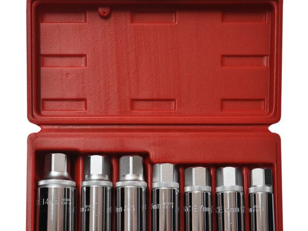 7PC STUD EXTRACTOR SET 5;6;7;8;10;12;14MM