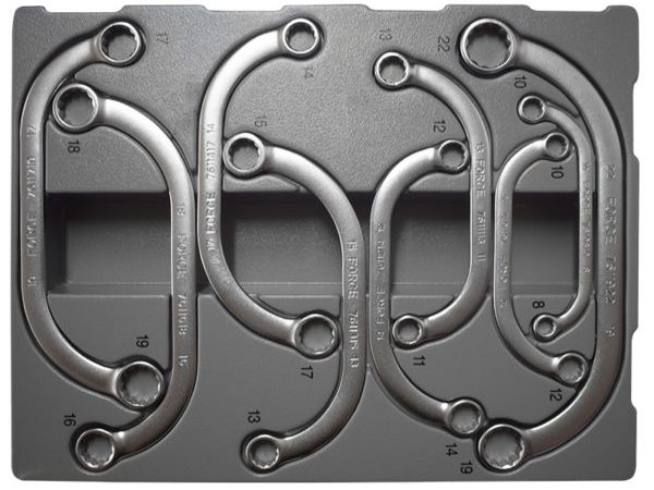 9PC HALF-MOON RING WRENCH SET (8X10-19X22MM)