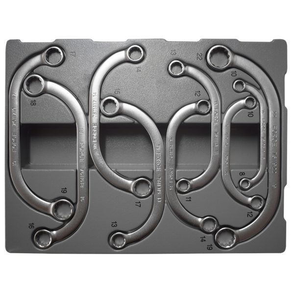 9PC HALF-MOON RING WRENCH SET (8X10-19X22MM)