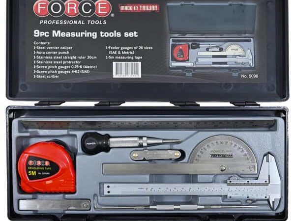 9PC MEASURING TOOLS SET