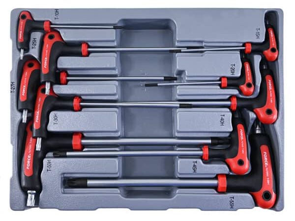 10PC STAR & STAR TAMPERPROOF GRIP KEY SET T10XT10H - T55XT55H