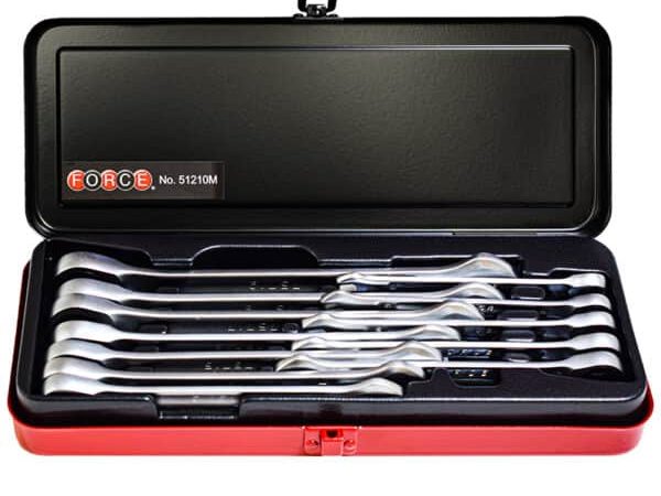 12PC FLAT RATCHET WRENCH SET (8-19MM)