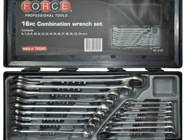 16PC COMBINATION WRENCH SET (6-24MM)
