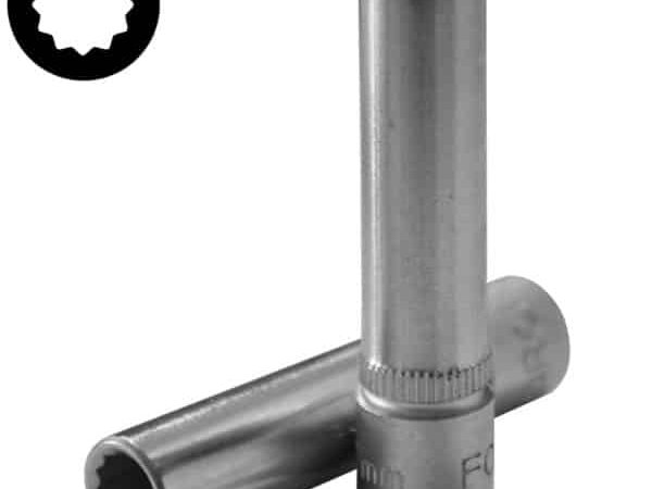 1/4"DR. 12PT FLANK DEEP SOCKET 9MM 50MML
