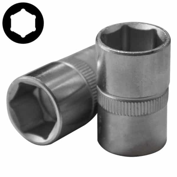 3/8"DR. 6PT. FLANK SOCKET 13MM 28MML