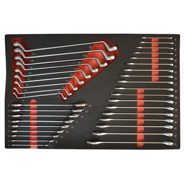 36PC AUTOMOTIVE ESSENTIAL WRENCH SET (EVA)