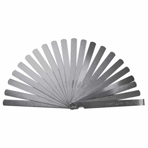 20PC LONG FEELER GAUGE 150MML 0.05MM TO 1.00MM