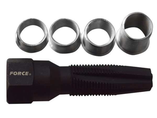 5PC SPARK PLUG RETHREADER SET