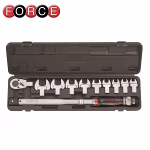 11PC HEAD-INTERCHANGEABLE TORQUE WRENCH & SPANNER SET