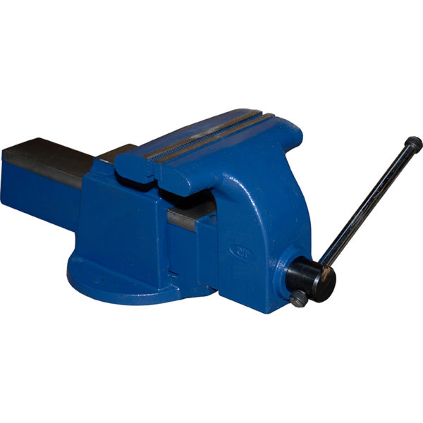 GREY CAST IRON BENCH VISE 6"JO 3-3/4"TD