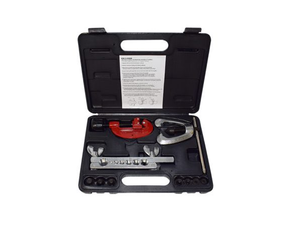 10PC TUBING CUTTER & DOUBLE FLARING TOOL KIT