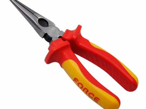 INSULATED LONG NOSE PLIERS 160-6"