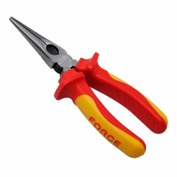 INSULATED LONG NOSE PLIERS 160-6"