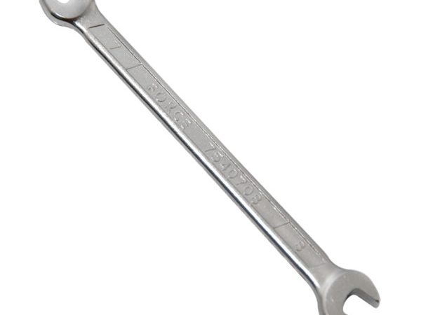 DOUBLE OPEN END WRENCH 7X8MM 123MML