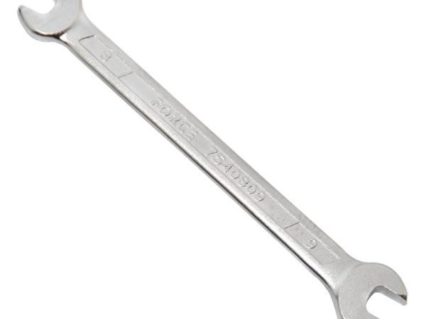 DOUBLE OPEN END WRENCH 8X9MM 141MML