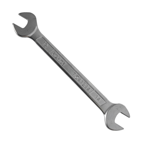 DOUBLE OPEN END WRENCH 12X14MM 180MML