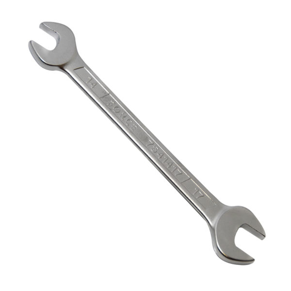 DOUBLE OPEN END WRENCH 14X17MM 195MML