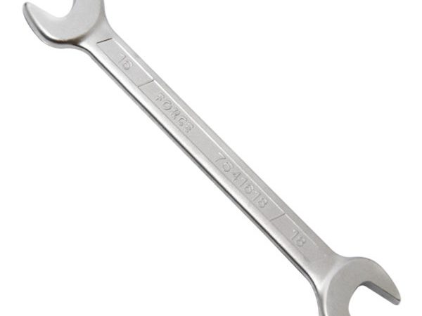 DOUBLE OPEN END WRENCH 16X18MM 205MML