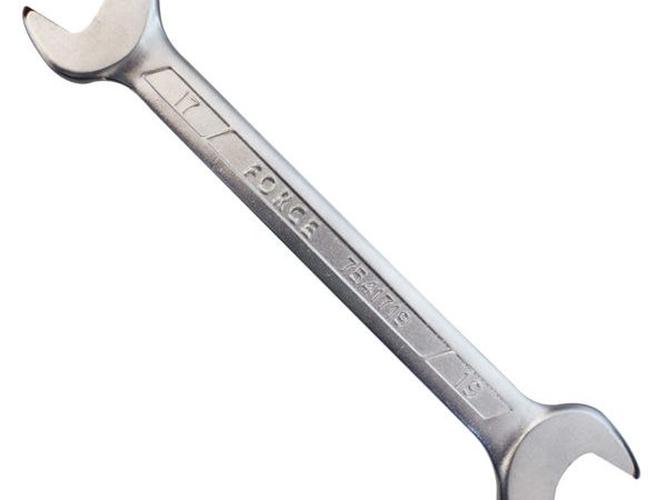 DOUBLE OPEN END WRENCH 17X19MM 220MML