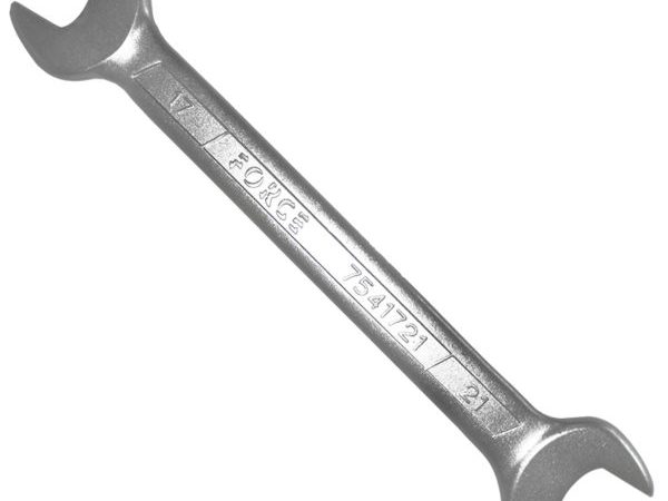 DOUBLE OPEN END WRENCH 17X21MM 220MML