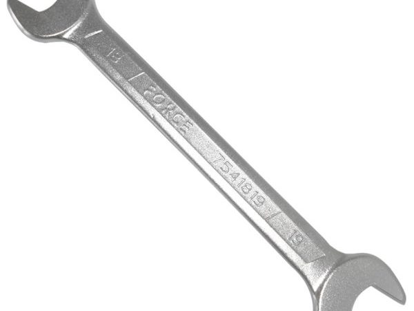 DOUBLE OPEN END WRENCH 18X19MM 220MML