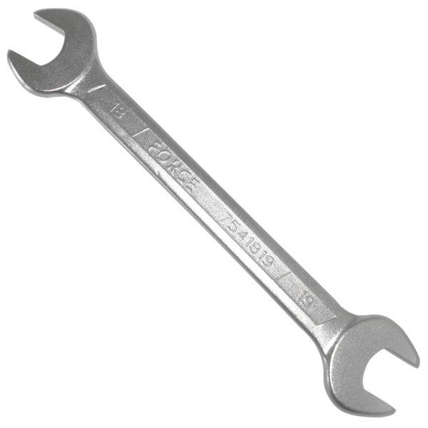 DOUBLE OPEN END WRENCH 18X19MM 220MML