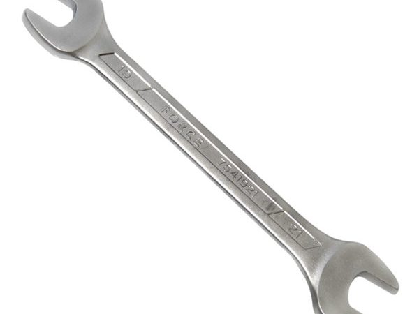 DOUBLE OPEN END WRENCH 19X21MM 236MML