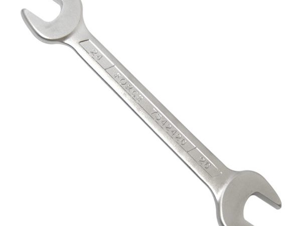DOUBLE OPEN END WRENCH 24X26MM 255MML